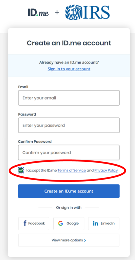 How to Create an IRS ID.me Account Get It Back