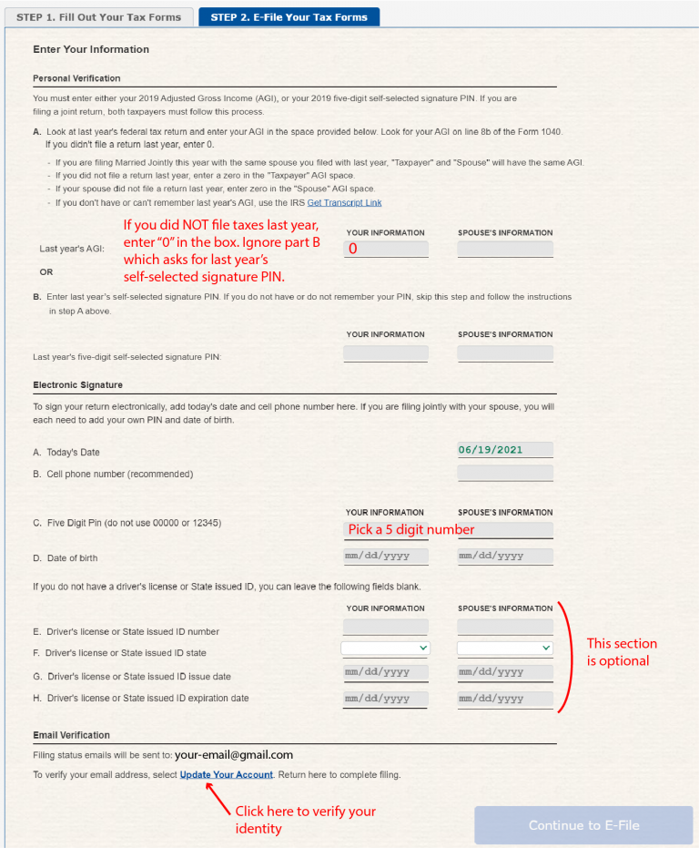 How To Fill Out The Irs Non Filer Form Get It Back 7414